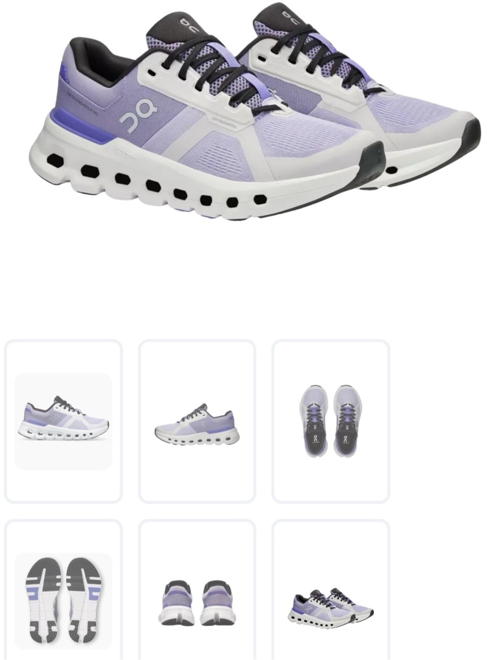 On Running CLOUDRUNNER 2
Color: NIMBUS/BLUEBERRY
Size: 8.5 (EU 40)